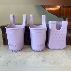 Bogg Lilac Cup Holder and Phone Case Set